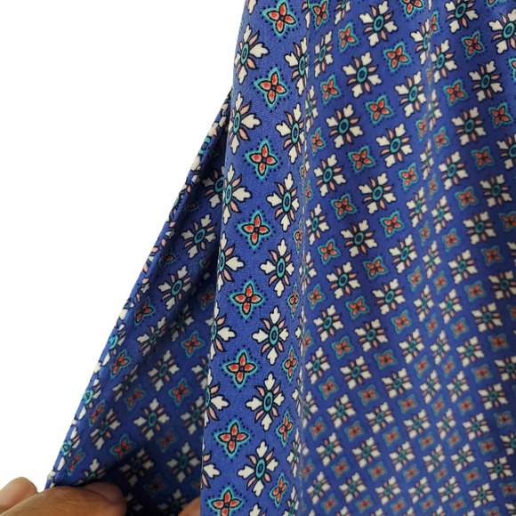 TALBOTS | GEOMETRIC ABSTRACT MULTICOLORED PULL ON PANTS WOMEN'S SIZE 12 - Picture 3 of 16